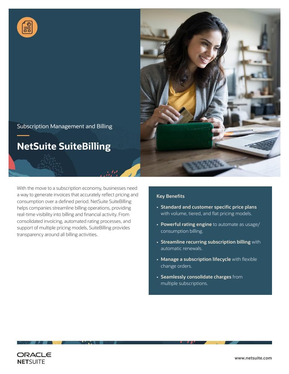 SuiteBilling datasheet cover